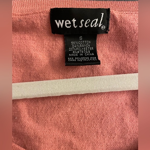 Light Orange Cardigan. - Picture 2 of 3